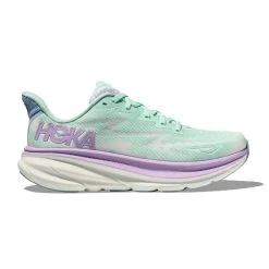 Hoka Women's Clifton 9 Running Shoe - Sunlit Ocean/Lilac Mist - Regular (B)