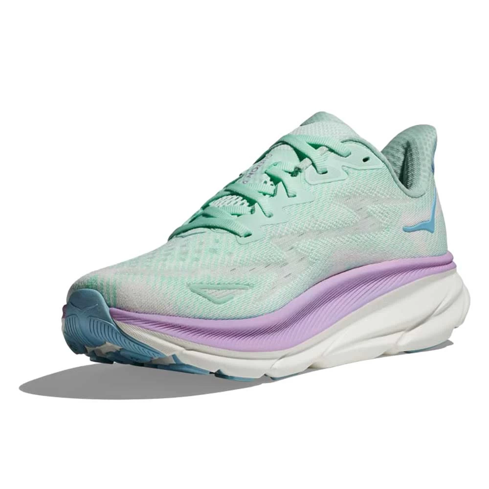 Hoka Women's Clifton 9 Running Shoe - Sunlit Ocean/Lilac Mist - Regular (B) 2 Hoka Women's Clifton 9 Running Shoe - Sunlit Ocean/Lilac Mist - Regular (B) - Image 2