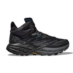 Hoka Men's Speedgoat 5 Mid GTX Running Shoe - Black/Black