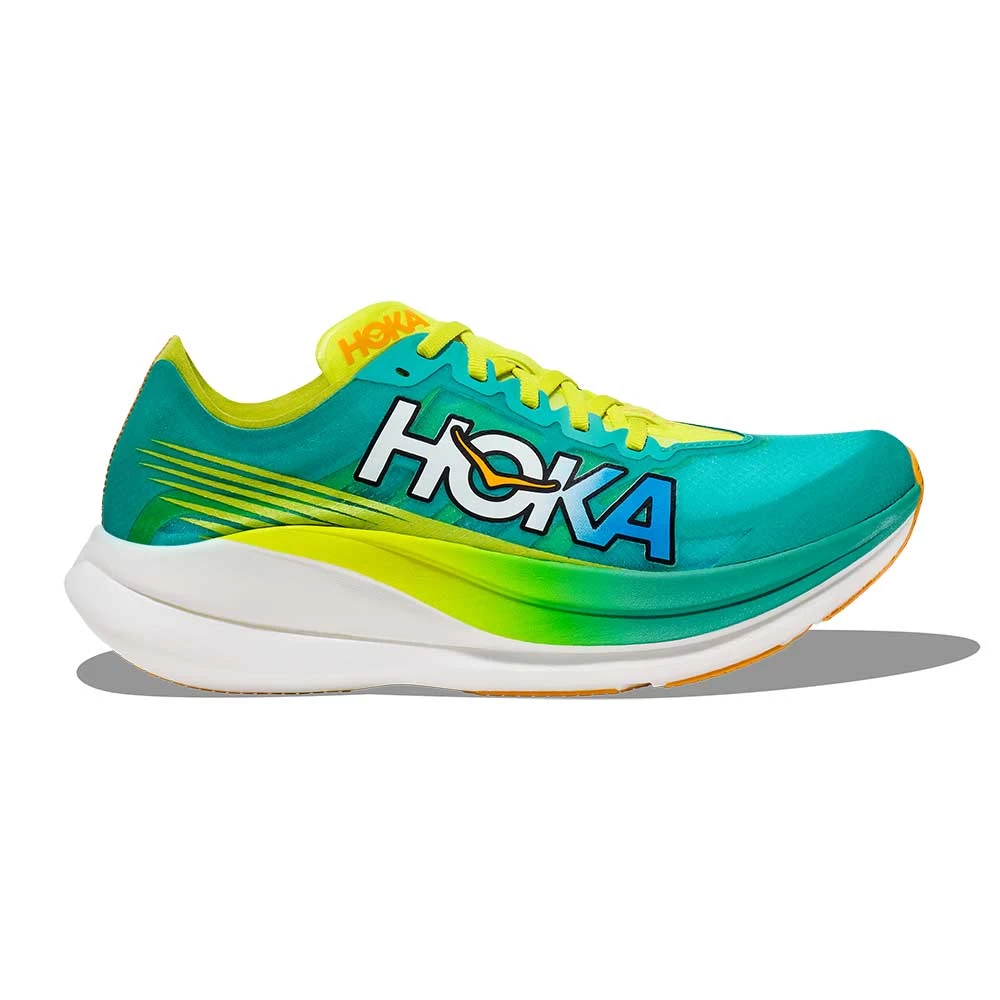 Hoka Unisex Rocket X 2 Running Shoe - Ceramic/Evening Primrose - Regular (D) 1 Hoka Unisex Rocket X 2 Running Shoe - Ceramic/Evening Primrose - Regular (D)