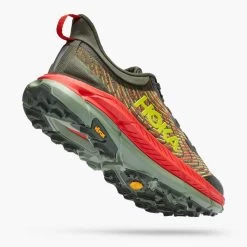 Hoka Men's Mafate Speed 4 Trail Shoe - Thyme/Fiesta- Regular (D) 8 Hoka Men's Mafate Speed 4 Trail Shoe - Thyme/Fiesta- Regular (D) -Hoka 1129930 TFST 3
