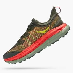 Hoka Men's Mafate Speed 4 Trail Shoe - Thyme/Fiesta- Regular (D) 9 Hoka Men's Mafate Speed 4 Trail Shoe - Thyme/Fiesta- Regular (D) -Hoka 1129930 TFST 4