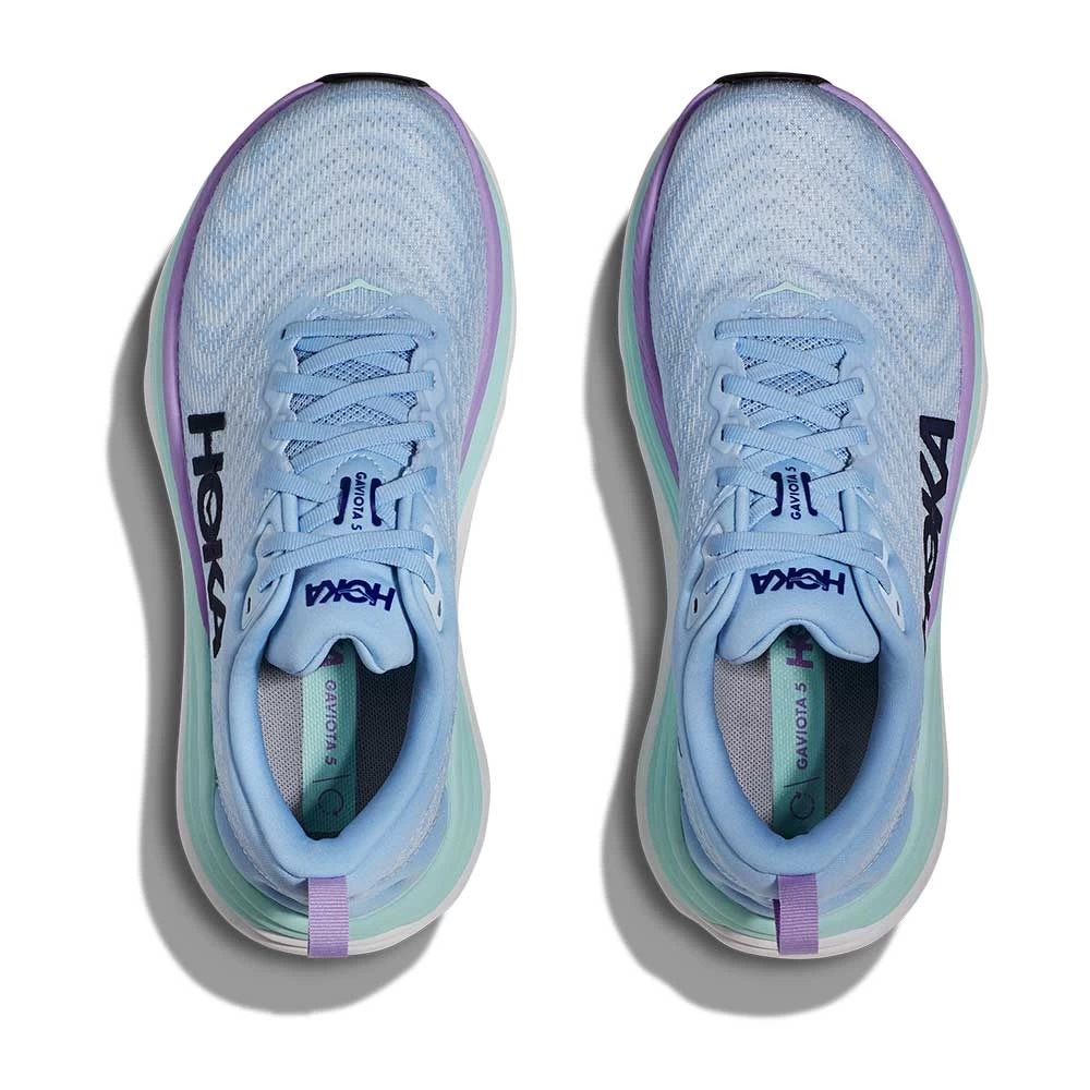 Hoka Women's Gaviota 5 Running Shoe - Airy Blue/Sunlit Ocean - Wide (D) 7 Hoka Women's Gaviota 5 Running Shoe - Airy Blue/Sunlit Ocean - Wide (D) - Image 7