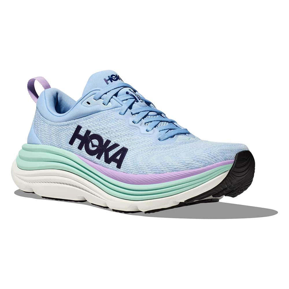 Hoka Women's Gaviota 5 Running Shoe - Airy Blue/Sunlit Ocean - Wide (D) 2 Hoka Women's Gaviota 5 Running Shoe - Airy Blue/Sunlit Ocean - Wide (D) - Image 2