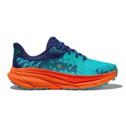 Hoka Women's Challenger ATR 7 Trail Running Shoe - Ceramic/Vibrant Orange - Regular (B)
