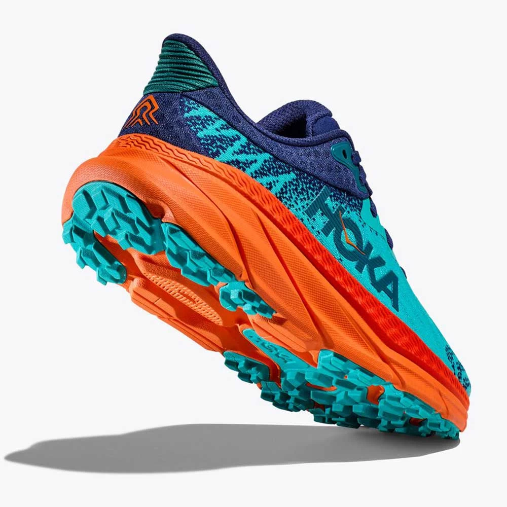 Hoka Women's Challenger ATR 7 Trail Running Shoe - Ceramic/Vibrant Orange - Regular (B) 3 Hoka Women's Challenger ATR 7 Trail Running Shoe - Ceramic/Vibrant Orange - Regular (B) - Image 3