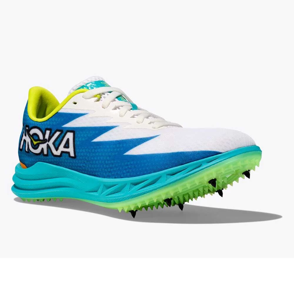 Hoka Unisex Crescendo MD Track Spike - Ceramic/Diva Blue - Regular (D) 2 Hoka Unisex Crescendo MD Track Spike - Ceramic/Diva Blue - Regular (D) - Image 2