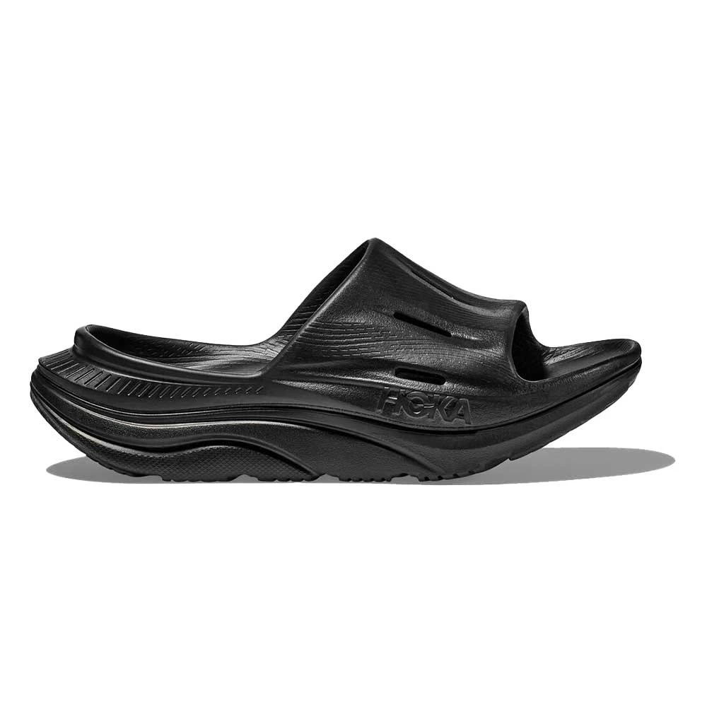 Hoka Unisex Ora Recovery Slide 3 - Black/Black 1 Hoka Unisex Ora Recovery Slide 3 - Black/Black