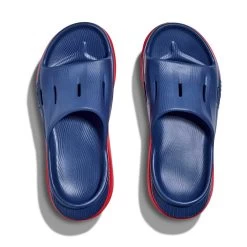 Hoka Unisex Ora Recovery Slide 3 - Bellwether Blue/Red Alert - Regular (D) 13 Hoka Unisex Ora Recovery Slide 3 - Bellwether Blue/Red Alert - Regular (D) -Hoka 1135061 BBRA 2