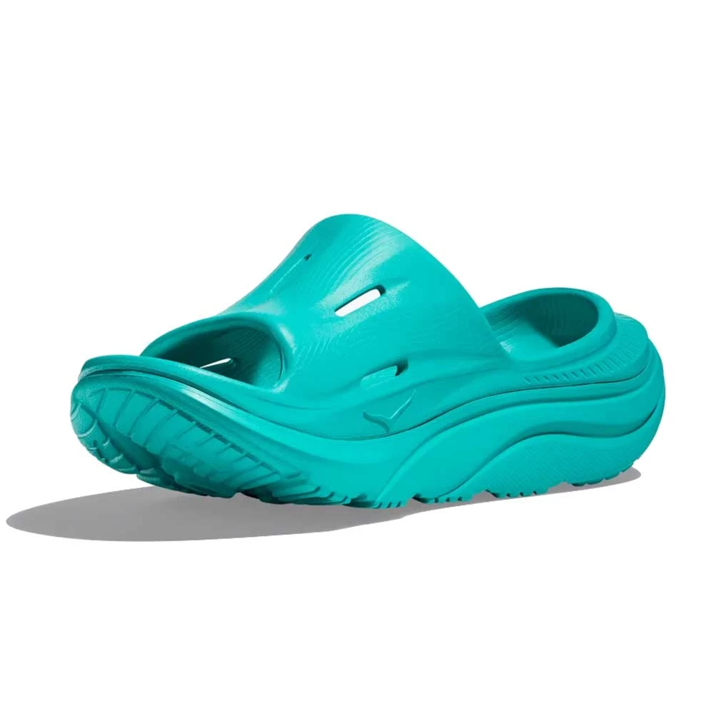 Hoka Unisex Ora Recovery Slide 3 - Ceramic/Ceramic 3 Hoka Unisex Ora Recovery Slide 3 - Ceramic/Ceramic - Image 3