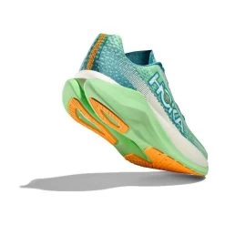 Hoka Men's Mach X Running Shoe - Ocean Mist/Lime Glow - Regular (D) -Hoka 1141450 OMLG 4