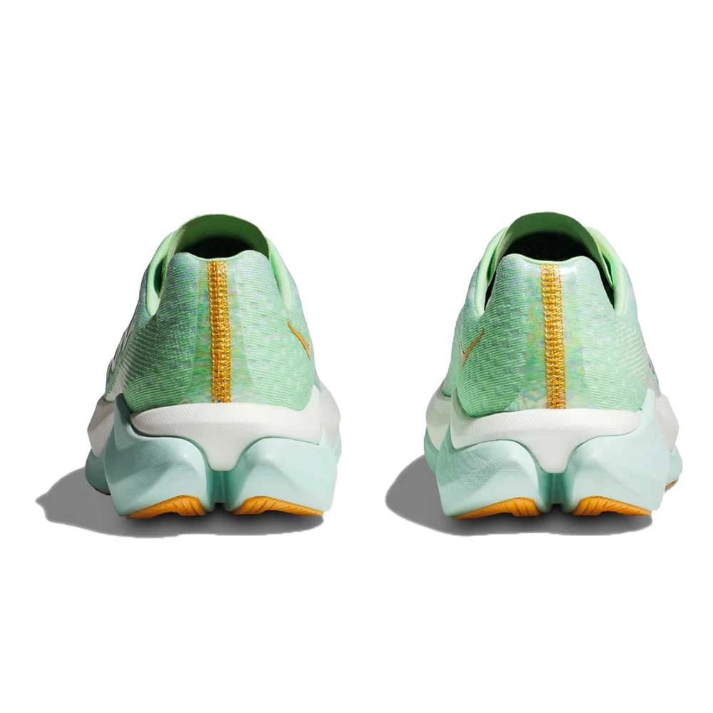 Hoka Women's Mach X Running Shoe - Lime Glow/Sunlit Ocean - Regular (B) 4 Hoka Women's Mach X Running Shoe - Lime Glow/Sunlit Ocean - Regular (B) - Image 4