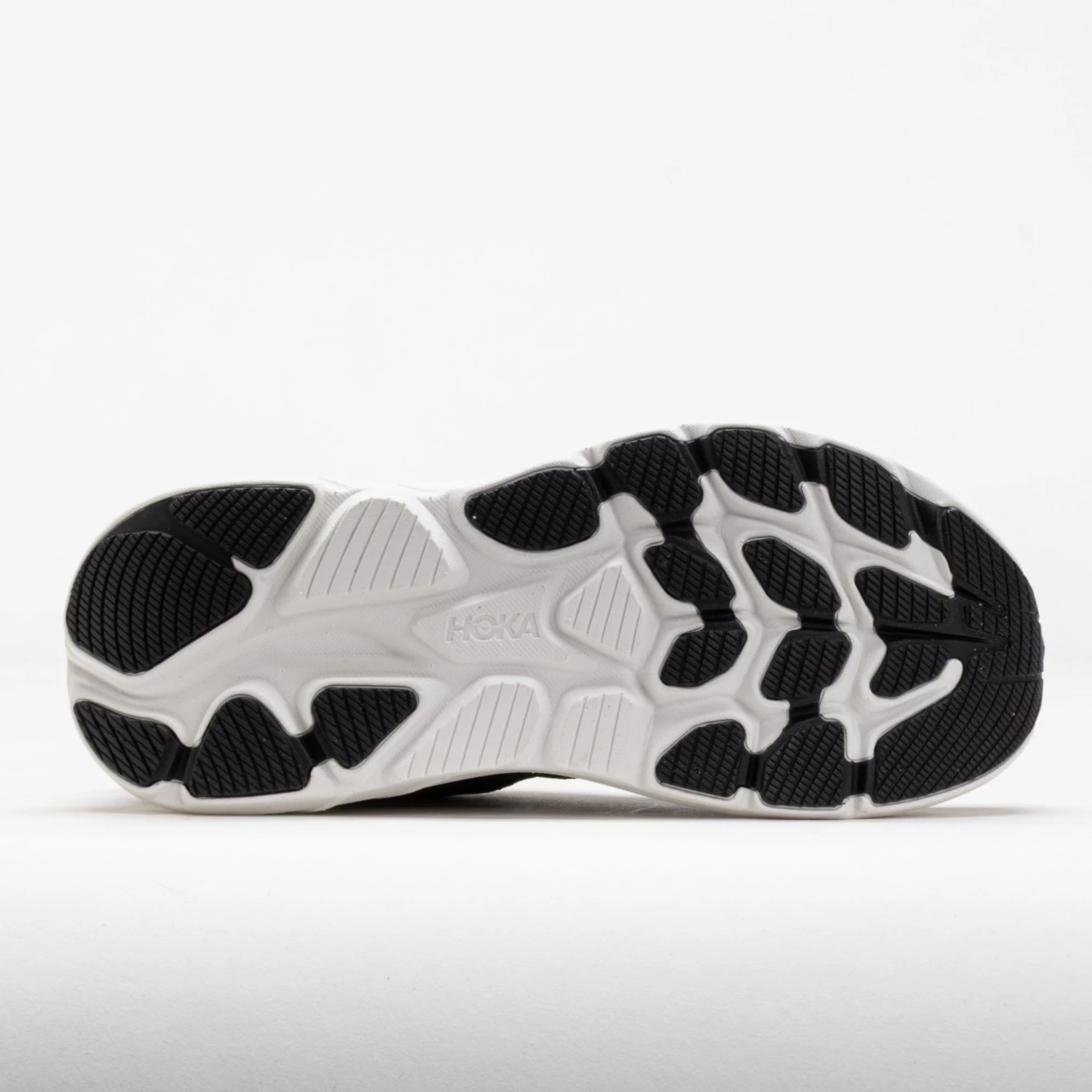 HOKA Clifton 10 Junior Black/White 4 HOKA Clifton 10 Junior Black/White - Image 4