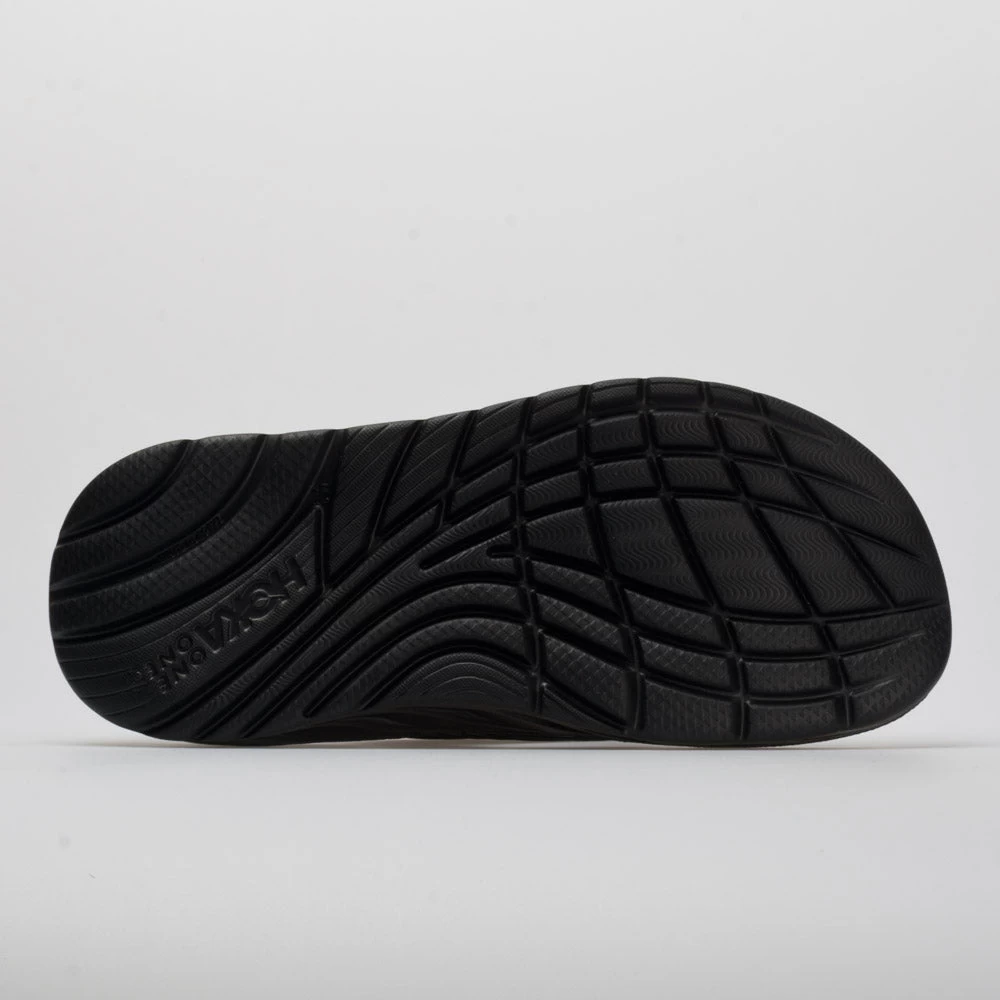 HOKA Ora Recovery Flip Men's Black/Dark Gull Gray 3 HOKA Ora Recovery Flip Men's Black/Dark Gull Gray - Image 3