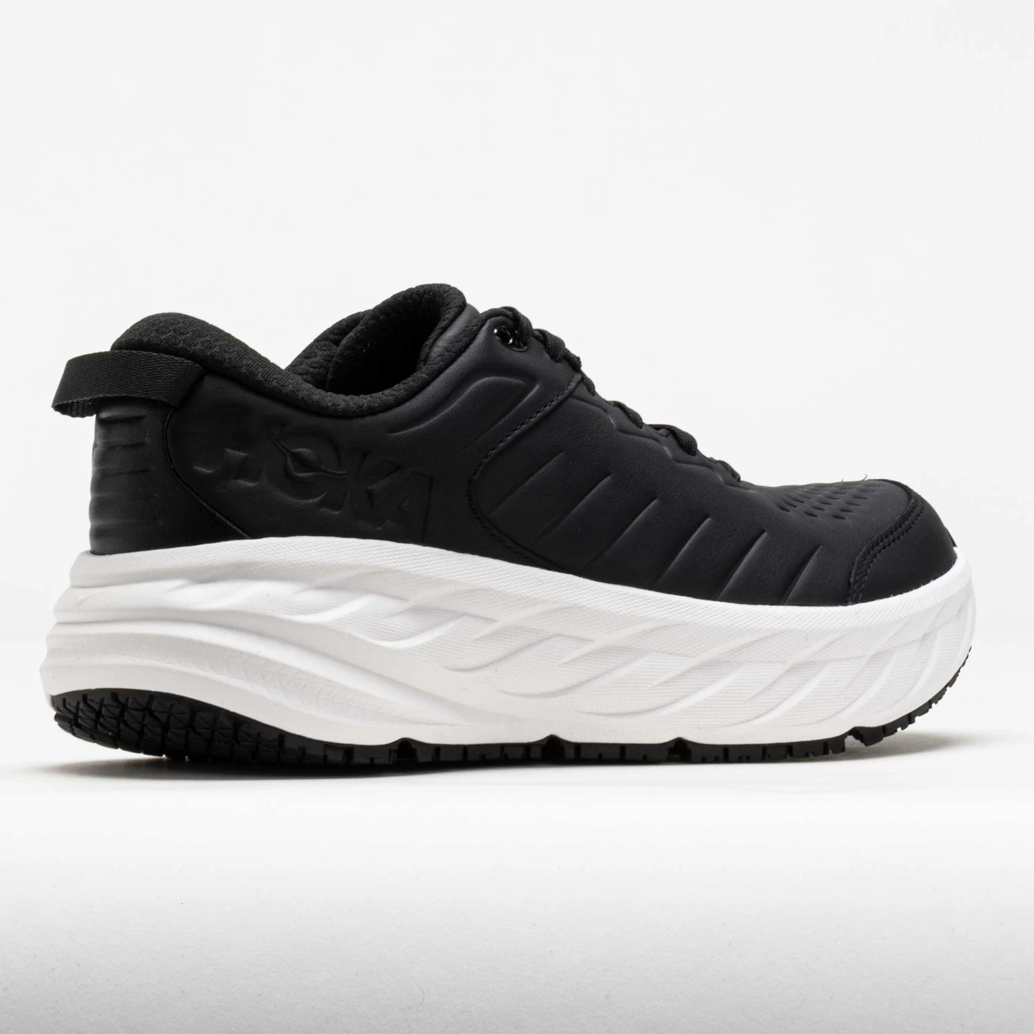HOKA Bondi SR Men's Carbon Black/White 6 HOKA Bondi SR Men's Carbon Black/White - Image 6