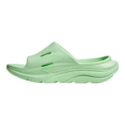 Hoka Unisex Ora Recovery Slide 3 - Lime Glow/Lime Glow - Regular (D) -Hoka LIGLLIGL D7