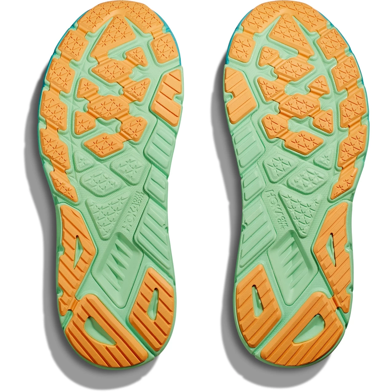 Hoka Arahi 6 Running Shoes - Ocean Mist / Lime Glow 8 Hoka Arahi 6 Running Shoes - Ocean Mist / Lime Glow - Image 8