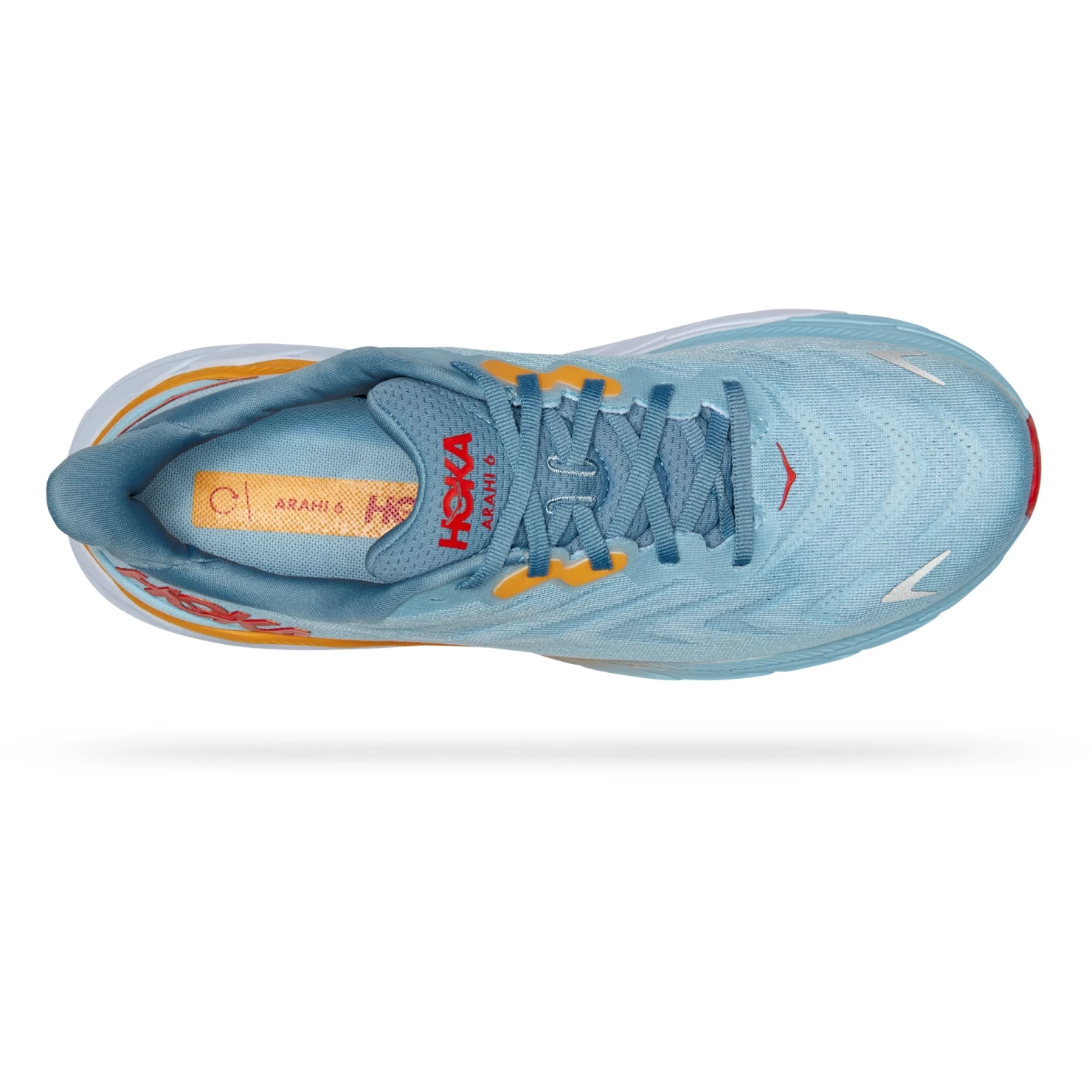 Hoka Arahi 6 Wide Running Shoes - Summer Song / Mountain Spring 7 Hoka Arahi 6 Wide Running Shoes - Summer Song / Mountain Spring - Image 7