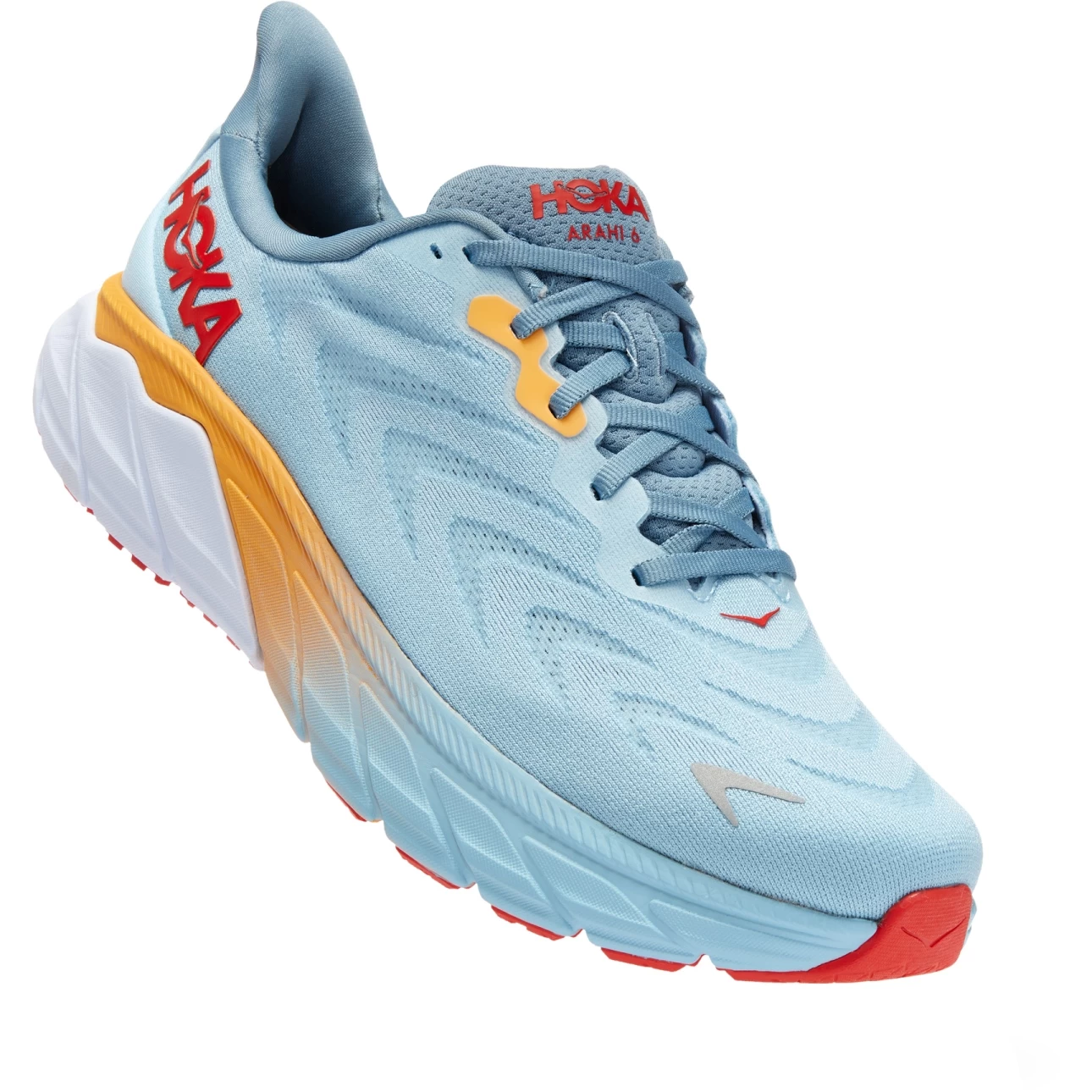 Hoka Arahi 6 Wide Running Shoes - Summer Song / Mountain Spring 1 Hoka Arahi 6 Wide Running Shoes - Summer Song / Mountain Spring