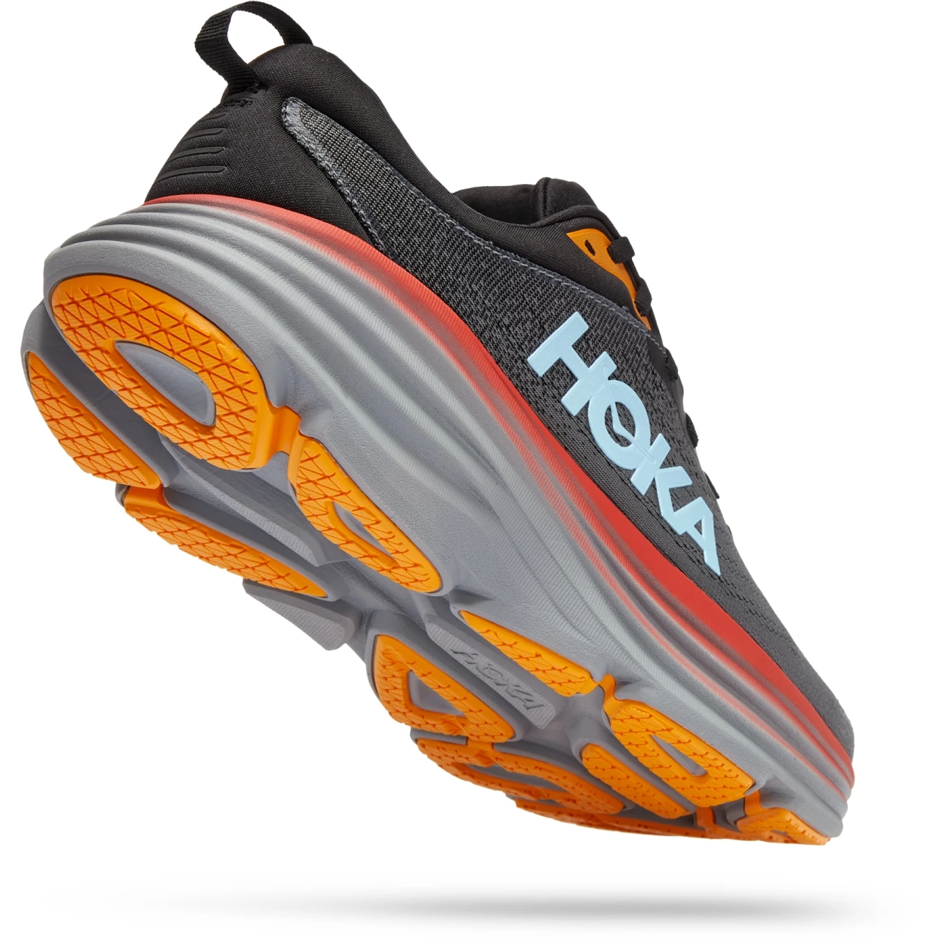 Hoka Bondi 8 Running Shoes Men - Anthracite / Castlerock 2 Hoka Bondi 8 Running Shoes Men - Anthracite / Castlerock - Image 2