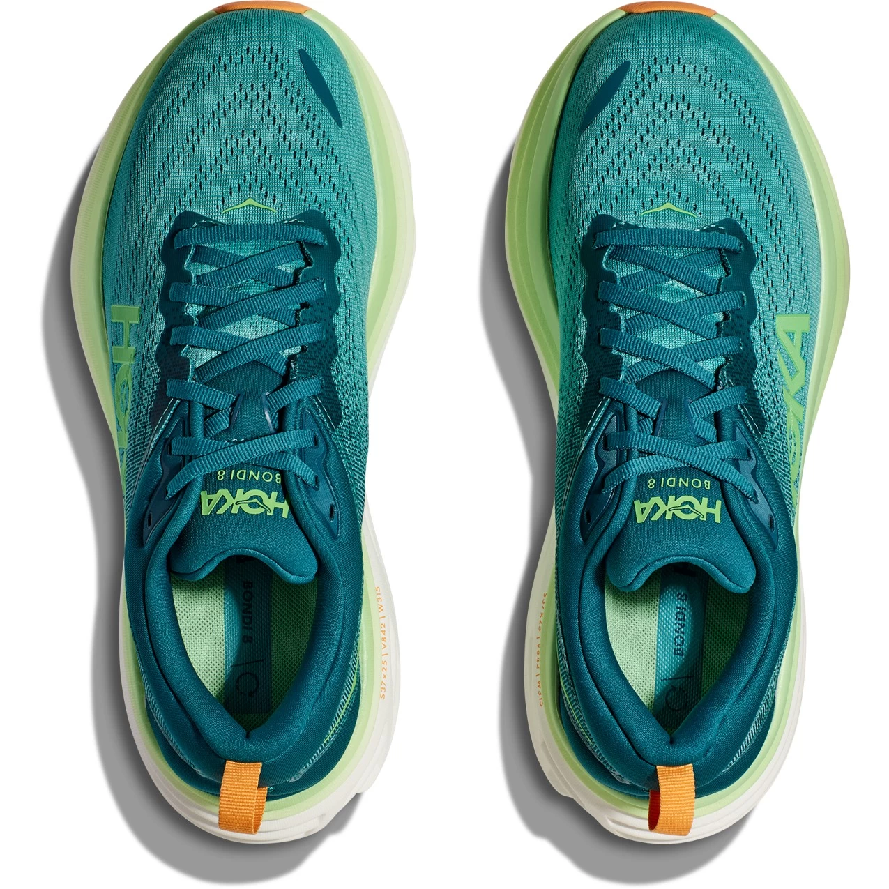 Hoka Bondi 8 Running Shoes Men - Deep Lagoon / Ocean Mist 7 Hoka Bondi 8 Running Shoes Men - Deep Lagoon / Ocean Mist - Image 7