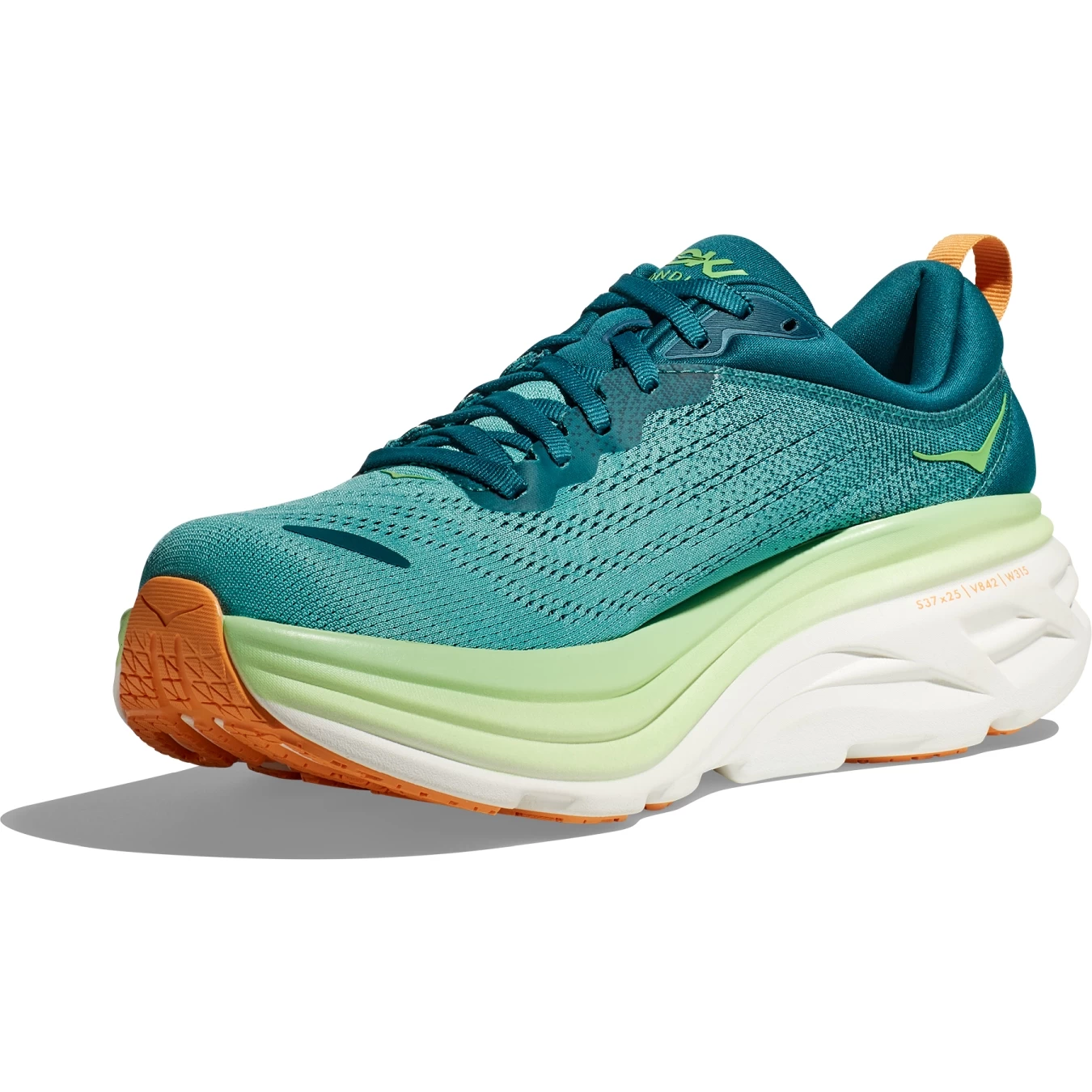 Hoka Bondi 8 Running Shoes Men - Deep Lagoon / Ocean Mist 2 Hoka Bondi 8 Running Shoes Men - Deep Lagoon / Ocean Mist - Image 2