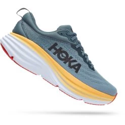 Hoka Bondi 8 Running Shoes Men - Goblin Blue / Mountain Spring -Hoka hoka bondi 8 running shoes goblin blue mountain spring 3 1239770 1