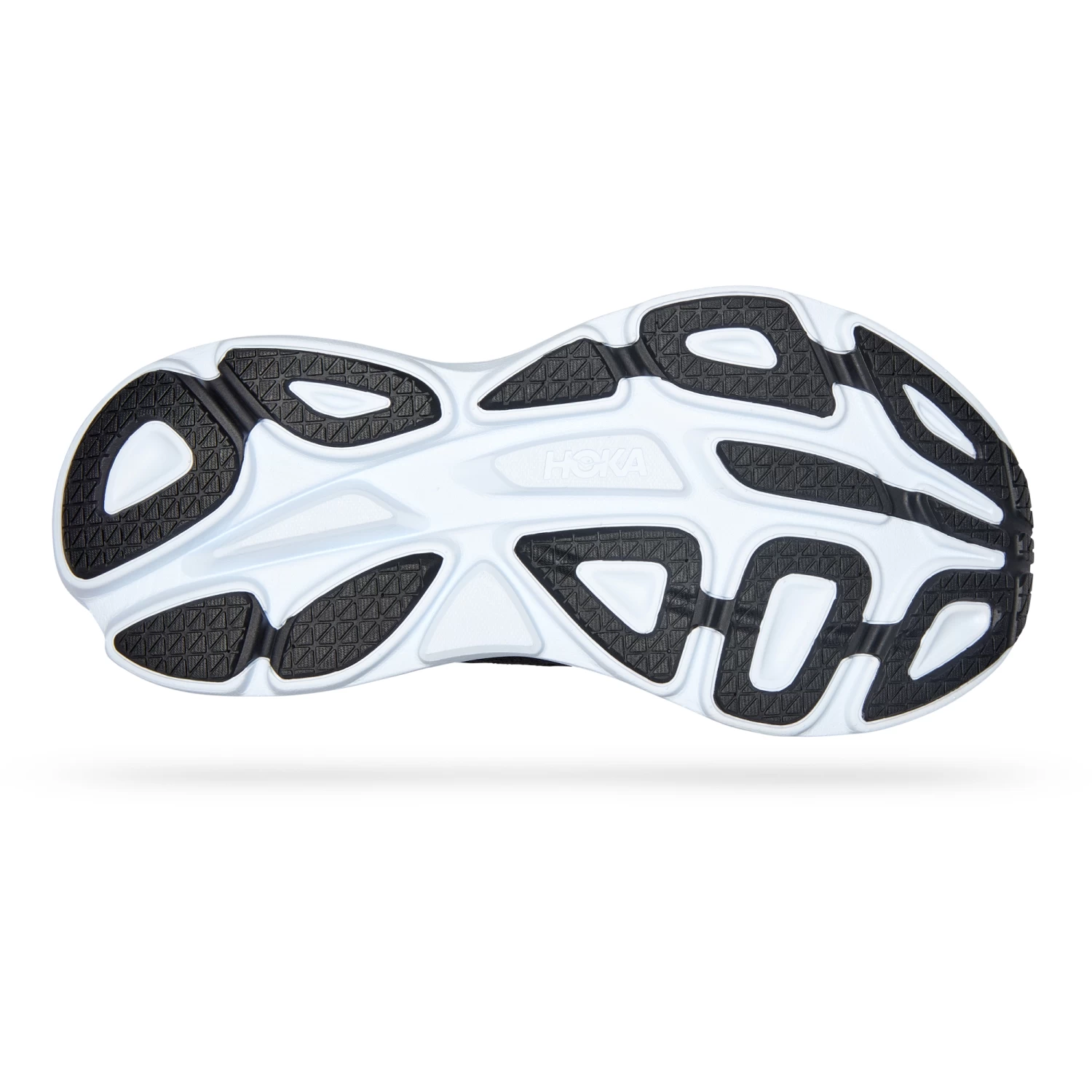 Hoka Bondi 8 Wide Running Shoes Women - Black / White 8 Hoka Bondi 8 Wide Running Shoes Women - Black / White - Image 8