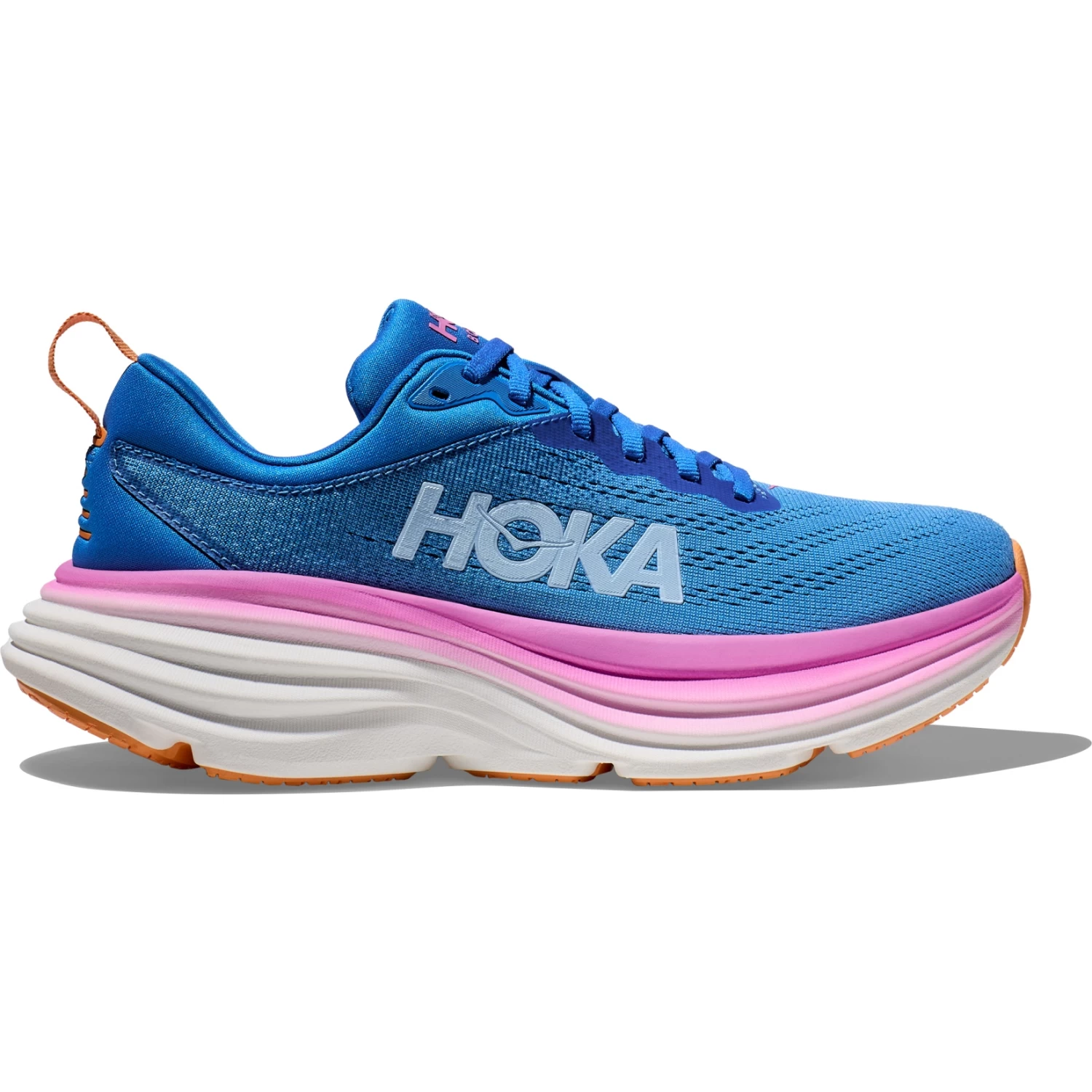 Hoka Bondi 8 Wide Running Shoes Women - Coastal Sky / All Aboard 2 Hoka Bondi 8 Wide Running Shoes Women - Coastal Sky / All Aboard - Image 2