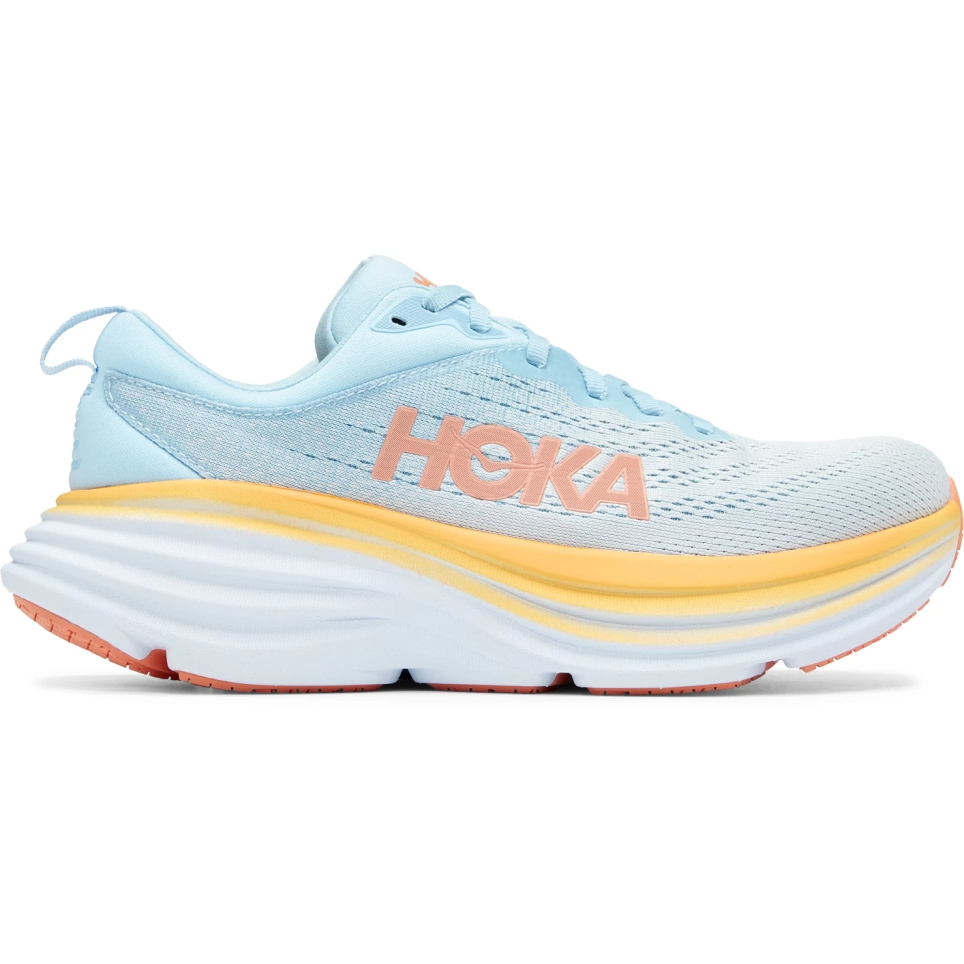 Hoka Bondi 8 Wide Running Shoes Women - Summer Song / Country Air 5 Hoka Bondi 8 Wide Running Shoes Women - Summer Song / Country Air - Image 5
