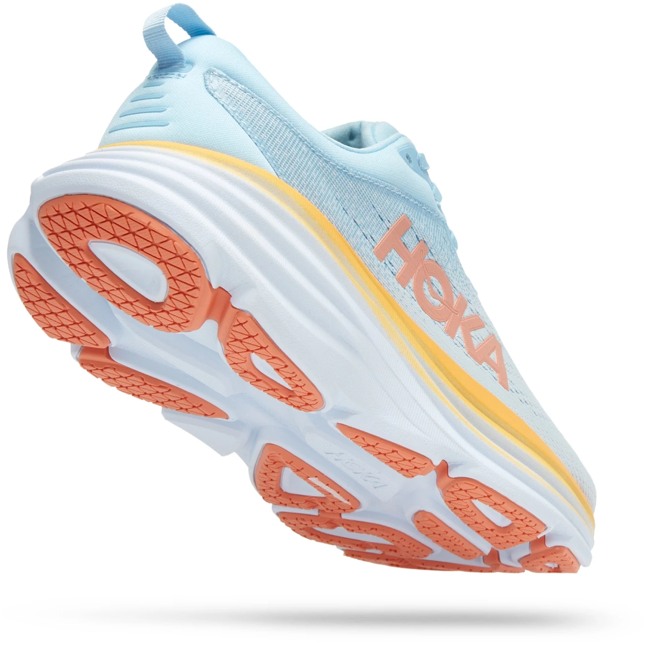 Hoka Bondi 8 Wide Running Shoes Women - Summer Song / Country Air 2 Hoka Bondi 8 Wide Running Shoes Women - Summer Song / Country Air - Image 2