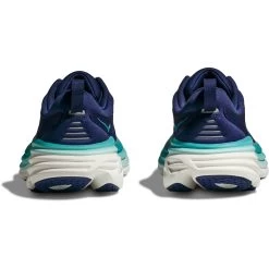 Hoka Bondi 8 Running Shoes Women - Bellwether Blue / Evening Sky -Hoka hoka bondi 8 womens running shoes bellwether blue evening sky 4 1502136