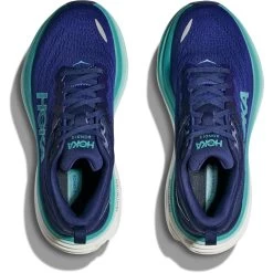 Hoka Bondi 8 Running Shoes Women - Bellwether Blue / Evening Sky -Hoka hoka bondi 8 womens running shoes bellwether blue evening sky 7 1502139