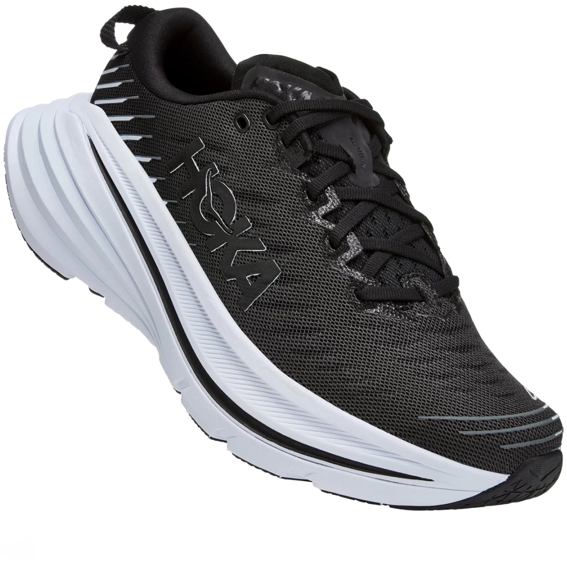 Hoka Bondi X Running Shoes - Black / White 1 Hoka Bondi X Running Shoes - Black / White