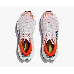 Hoka Bondi X Running Shoes - Blanc De Blanc / Flame -Hoka hoka bondi x running shoes blanc de blanc flame 5 1460243