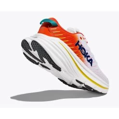 Hoka Bondi X Running Shoes - Blanc De Blanc / Flame -Hoka hoka bondi x running shoes blanc de blanc flame 7 1460245
