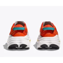 Hoka Bondi X Running Shoes - Blanc De Blanc / Flame -Hoka hoka bondi x running shoes blanc de blanc flame 8 1460238