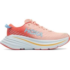 Hoka Bondi X Women's Running Shoes - Camellia / Peach Parfait -Hoka hoka bondi x women s running shoes camellia peach parfait 8 1239560