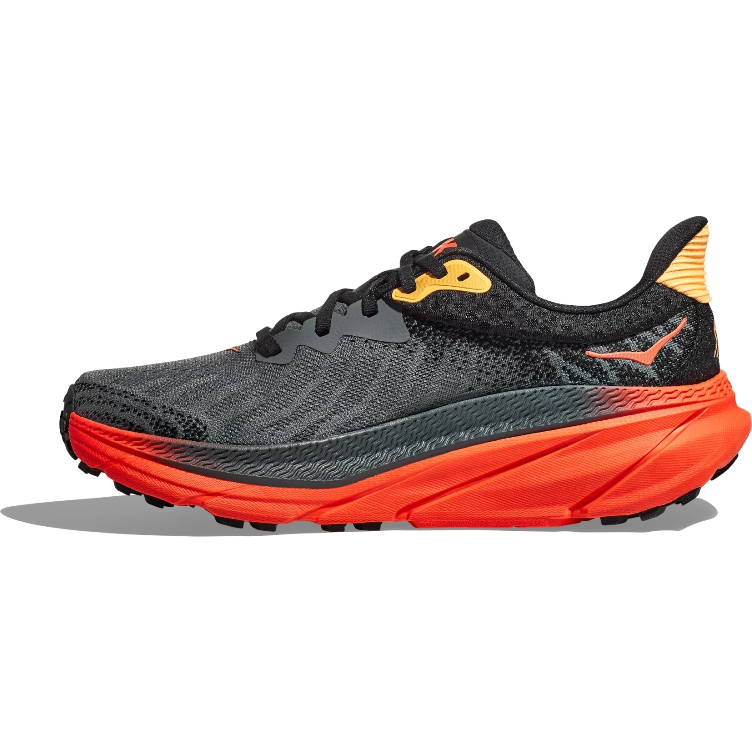 Hoka Challenger 7 Running Shoes Men - Castlerock / Flame 4 Hoka Challenger 7 Running Shoes Men - Castlerock / Flame - Image 4