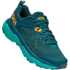 Hoka Challenger 6 Wide Women's Running Shoes - Deep Teal / Water Garden
