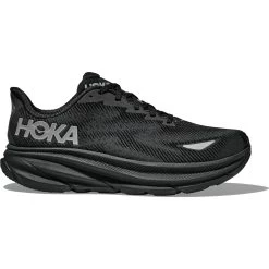 Hoka Clifton 9 GTX Women's Running Shoes - Black / Black 7 Hoka Clifton 9 GTX Women's Running Shoes - Black / Black -Hoka hoka clifton 9 gtx running shoes black black 2 1527601
