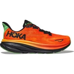 Hoka Clifton 9 Running Shoes Men - Flame / Vibrant Orange 12 Hoka Clifton 9 Running Shoes Men - Flame / Vibrant Orange -Hoka hoka clifton 9 running shoes flame vibrant orange 2 1502491