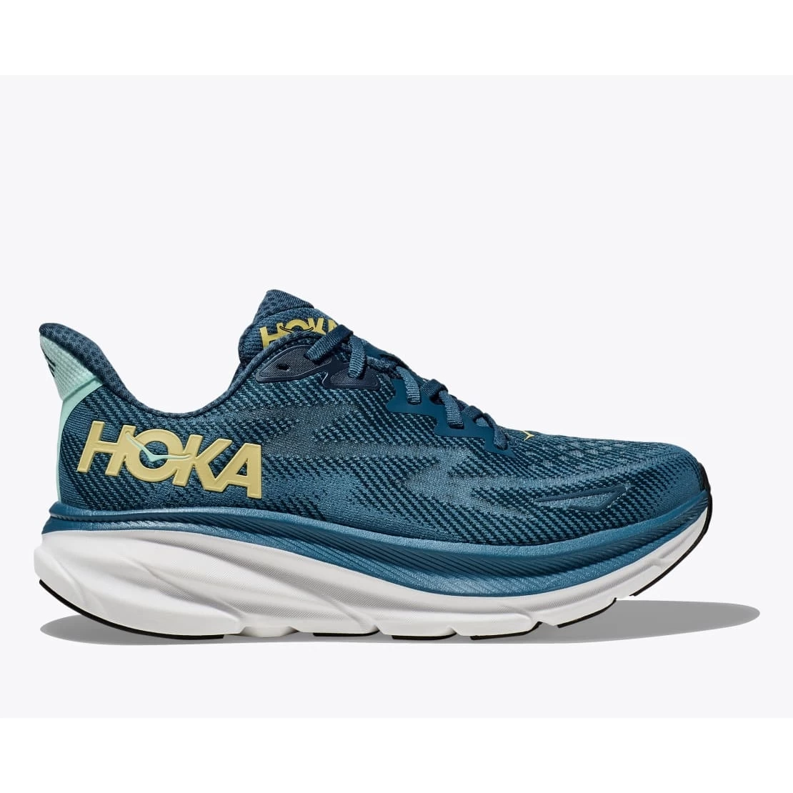Hoka Clifton 9 Running Shoes Men - Midnight Ocean / Bluesteel 3 Hoka Clifton 9 Running Shoes Men - Midnight Ocean / Bluesteel - Image 3