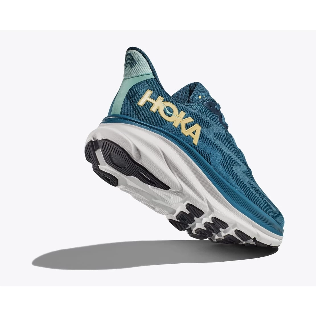 Hoka Clifton 9 Running Shoes Men - Midnight Ocean / Bluesteel 4 Hoka Clifton 9 Running Shoes Men - Midnight Ocean / Bluesteel - Image 4