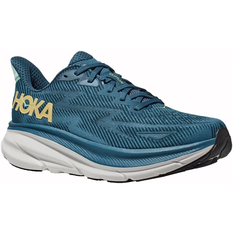 Hoka Clifton 9 Running Shoes Men - Midnight Ocean / Bluesteel 1 Hoka Clifton 9 Running Shoes Men - Midnight Ocean / Bluesteel