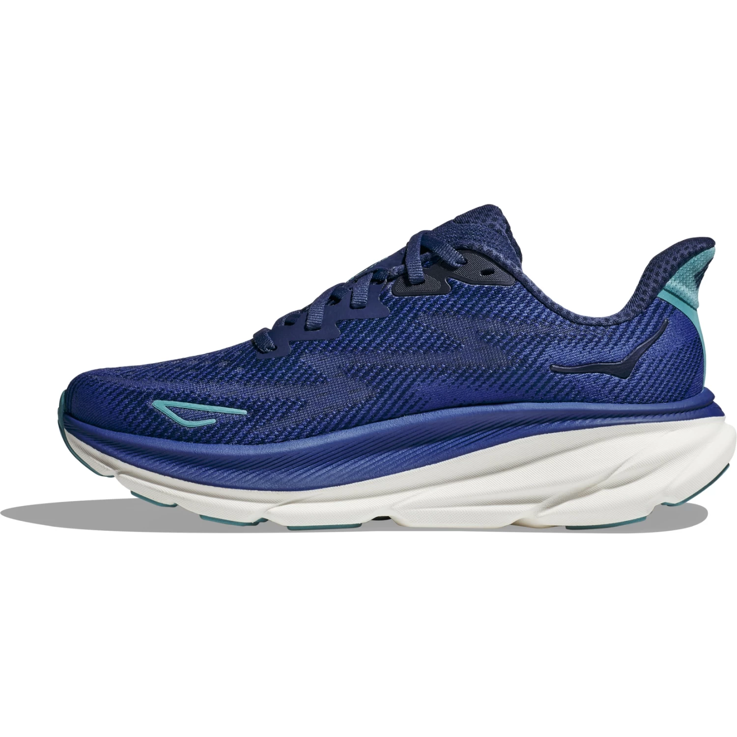 Hoka Clifton 9 Running Shoes Women - Bellwether Blue / Evening Sky 4 Hoka Clifton 9 Running Shoes Women - Bellwether Blue / Evening Sky - Image 4