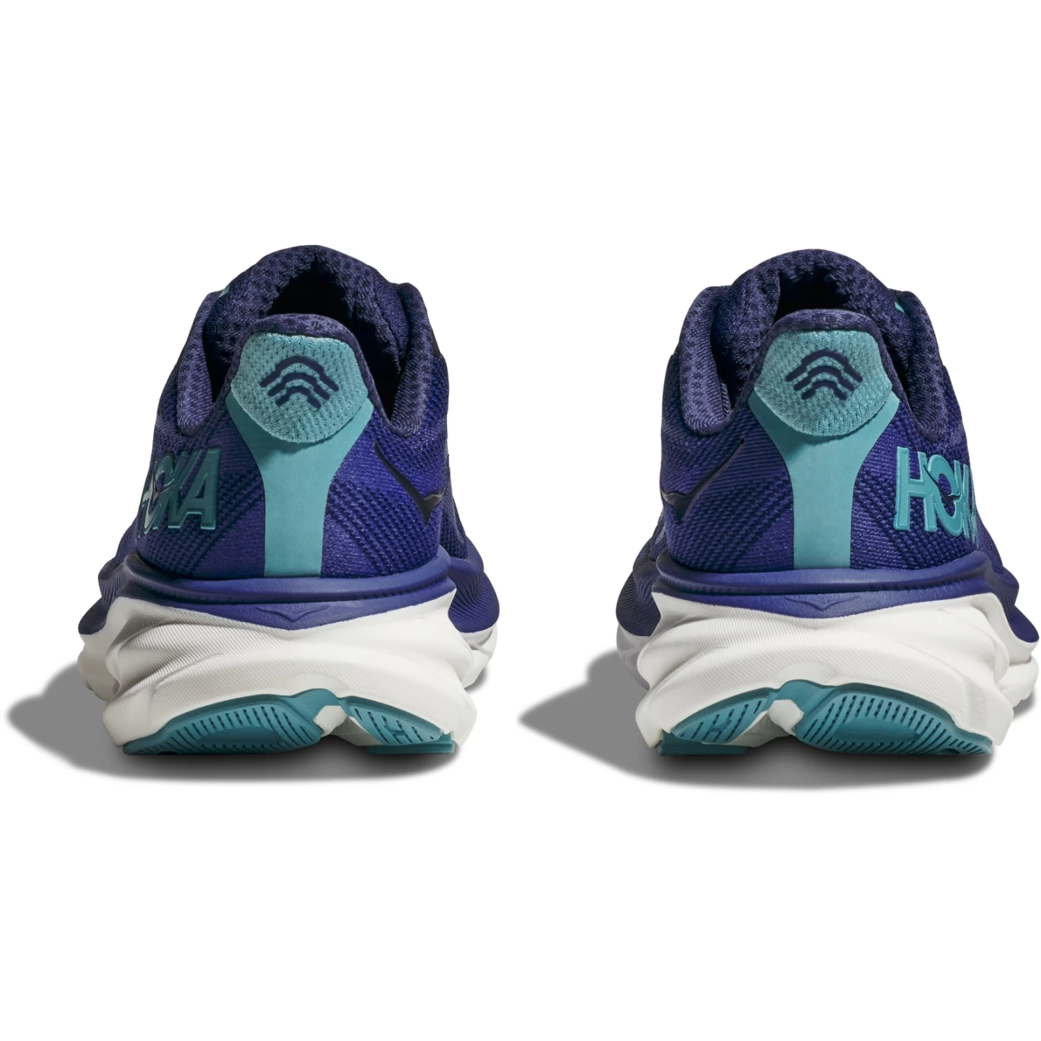 Hoka Clifton 9 Running Shoes Women - Bellwether Blue / Evening Sky 6 Hoka Clifton 9 Running Shoes Women - Bellwether Blue / Evening Sky - Image 6