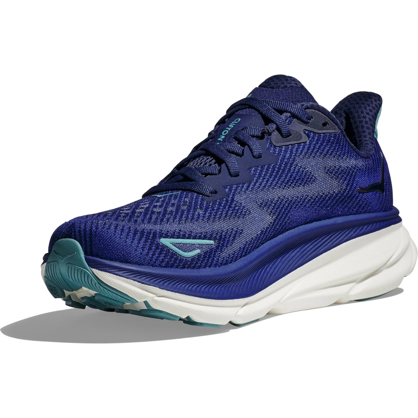 Hoka Clifton 9 Running Shoes Women - Bellwether Blue / Evening Sky 2 Hoka Clifton 9 Running Shoes Women - Bellwether Blue / Evening Sky - Image 2