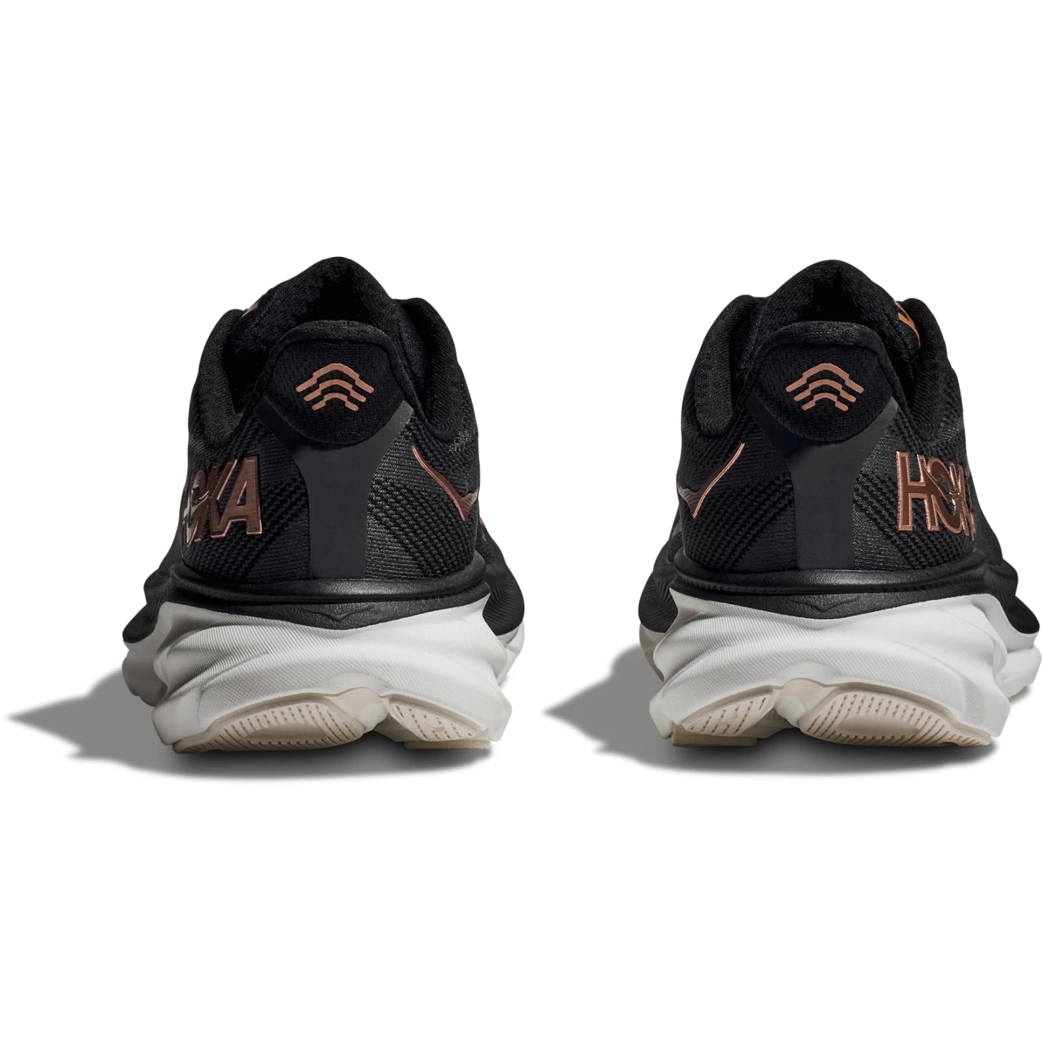 Hoka Clifton 9 Running Shoes Women - Black / Rose Gold 6 Hoka Clifton 9 Running Shoes Women - Black / Rose Gold - Image 6