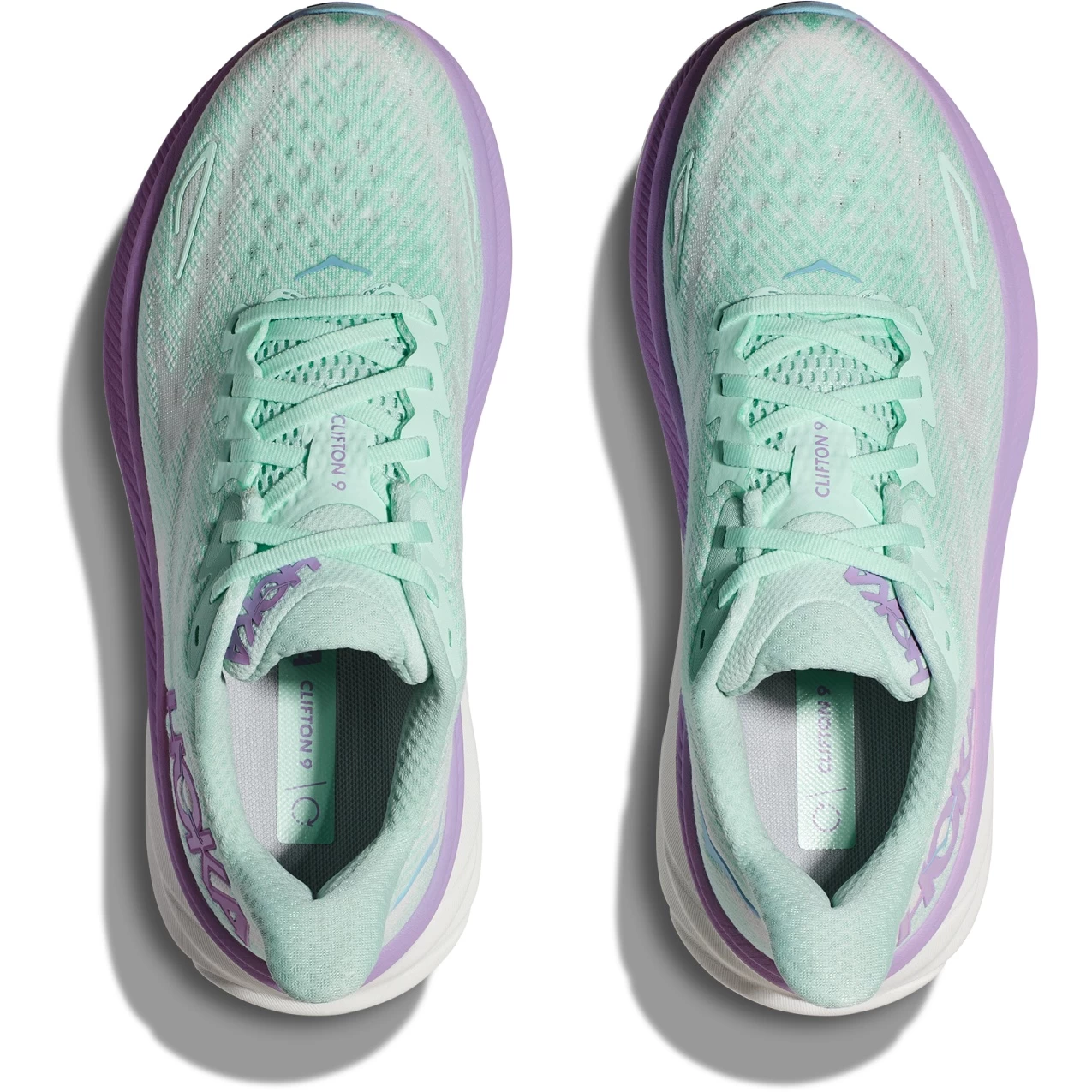 Hoka Clifton 9 Running Shoes Women - Sunlit Ocean / Lilac Mist 7 Hoka Clifton 9 Running Shoes Women - Sunlit Ocean / Lilac Mist - Image 7